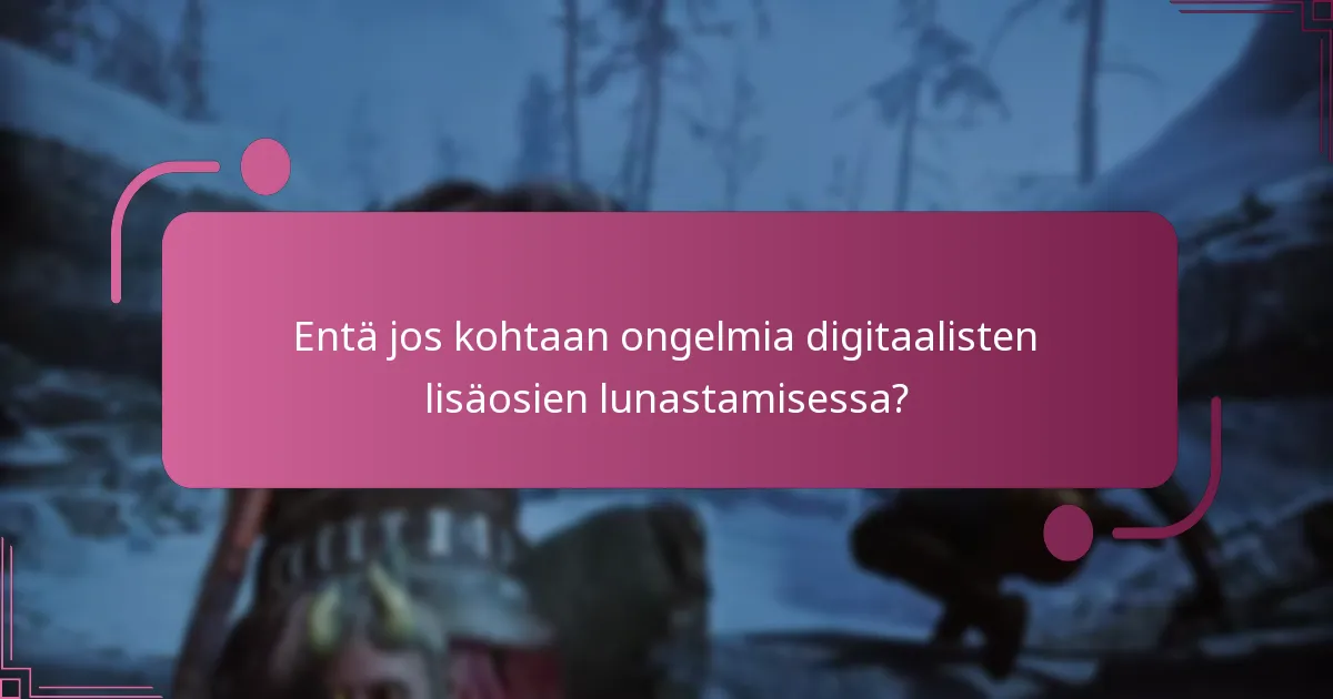 Kuinka lunastan digitaalisia lisäosia God of War Ragnarokissa?