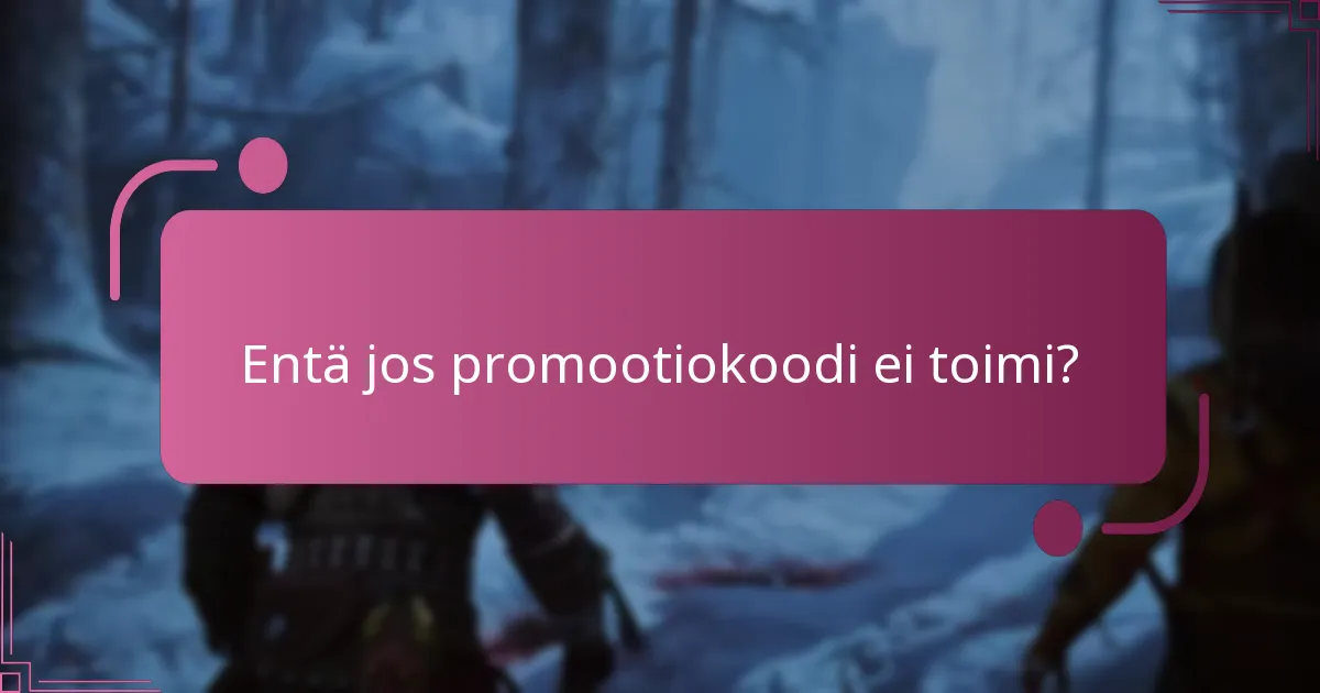 Kuinka lunastaa promootiokoodit God of War Ragnarokissa?