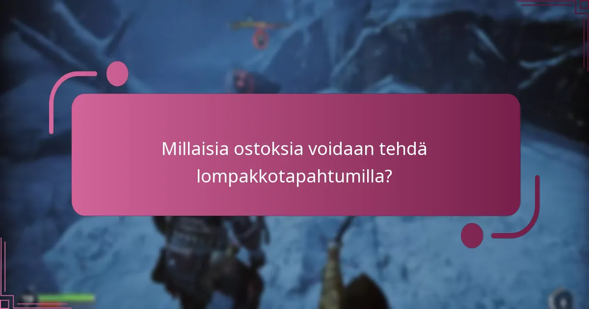 Mitkä ovat lompakkotapahtumiin liittyvät kustannukset?