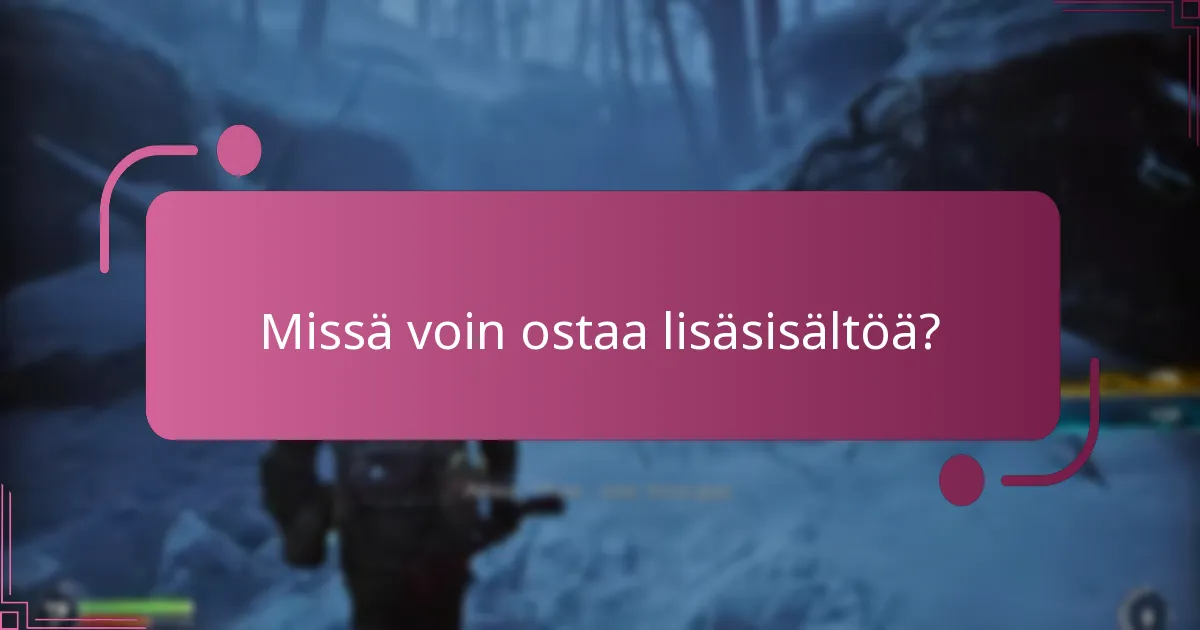 Kuinka lisäsisältö vaikuttaa pelimekaniikkaan?