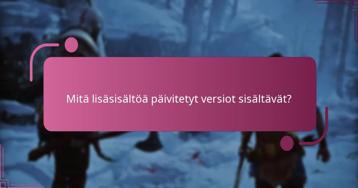 Kuinka Standard Edition vertautuu päivitettyihin versioihin?