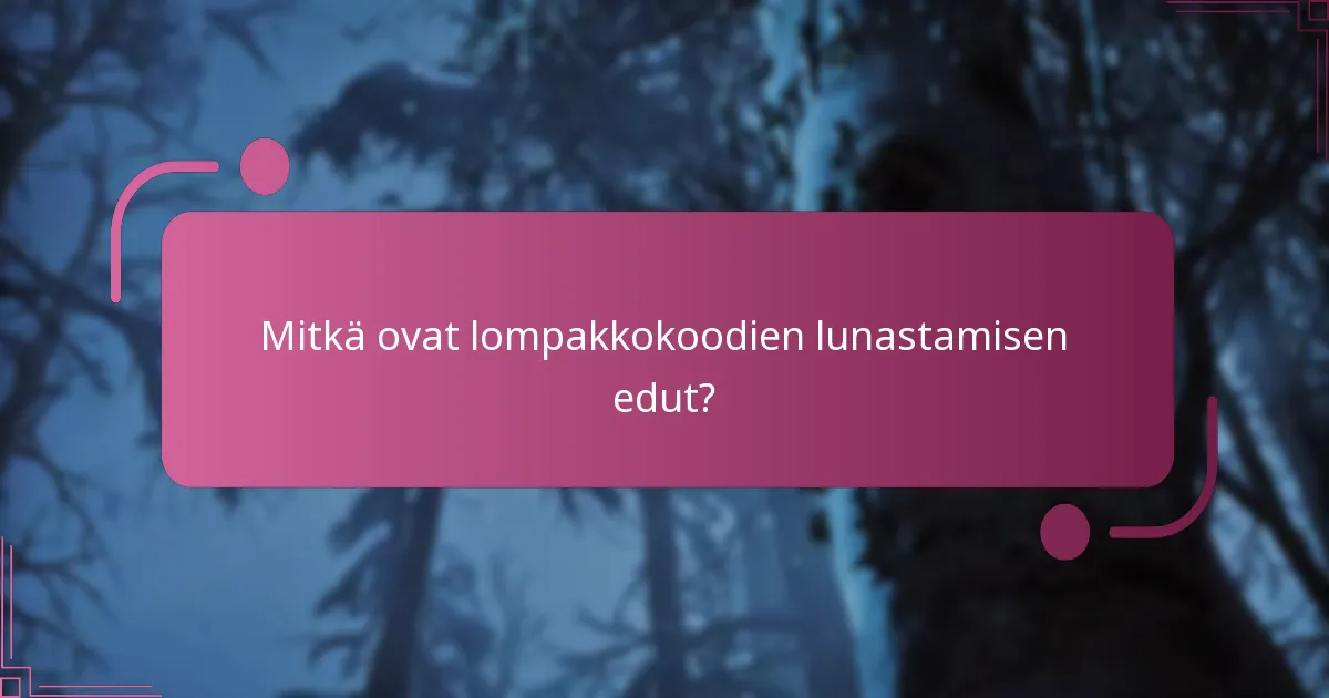 Mitkä yleiset ongelmat ilmenevät lompakkokoodien lunastamisen yhteydessä?