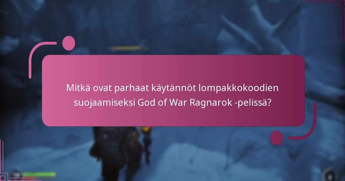 Kuinka käyttäjät voivat toteuttaa turvallisuustoimenpiteitä lompakkokoodien suojaamiseksi?